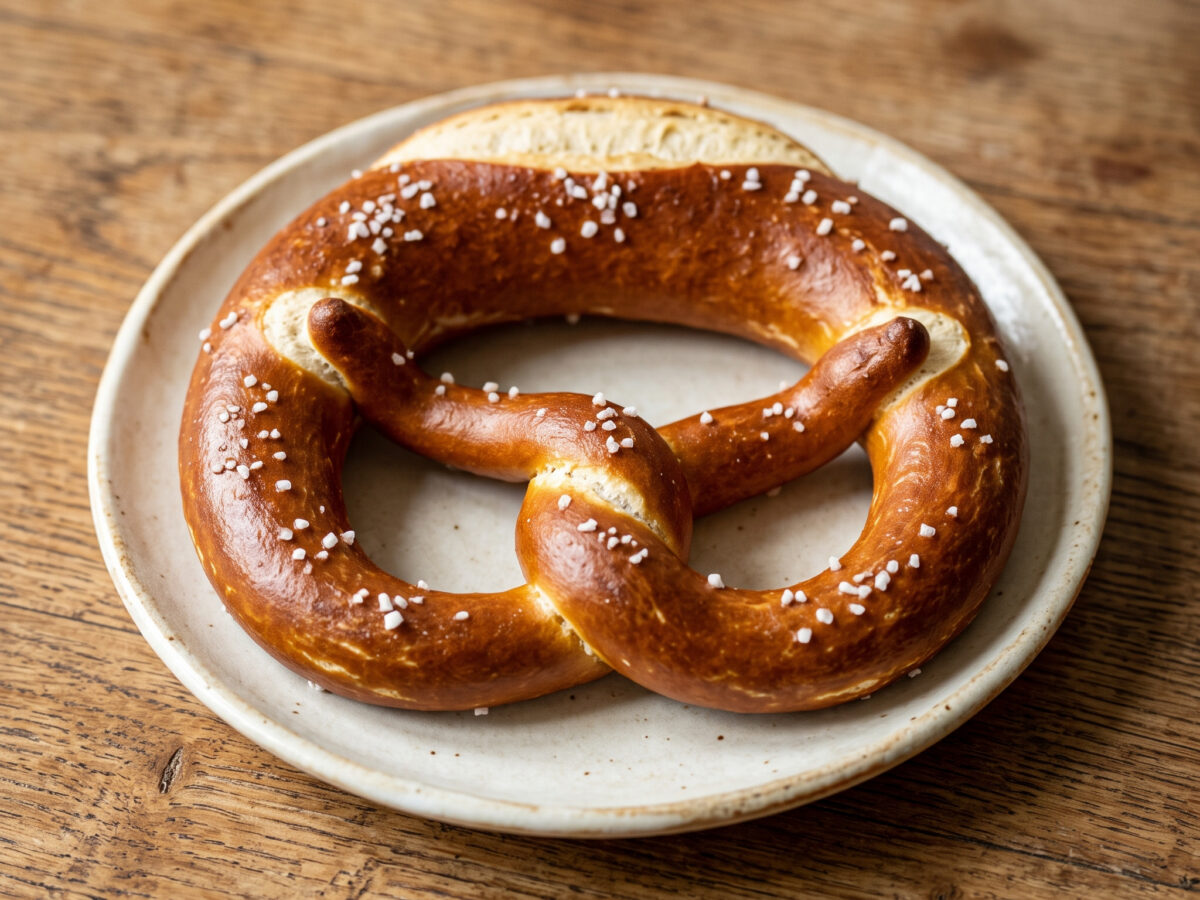 Frisch gebacken und goldbraun