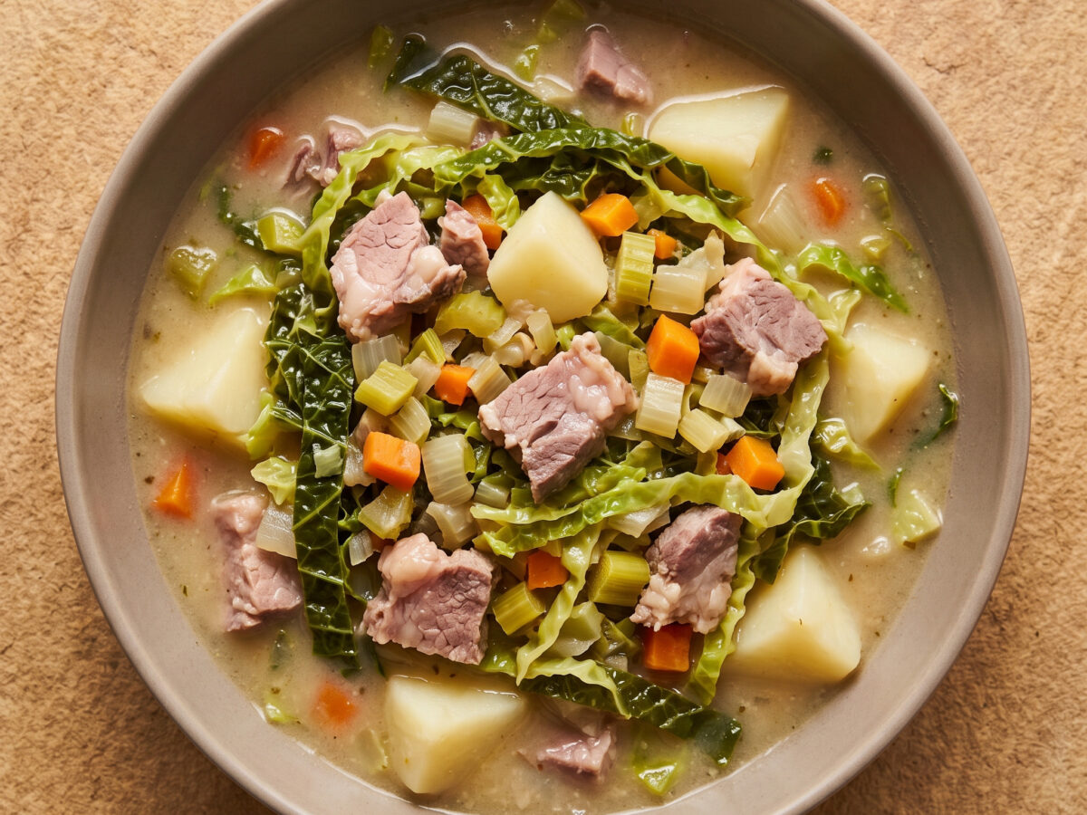 Wirsing-Eintopf mit Dürrfleisch